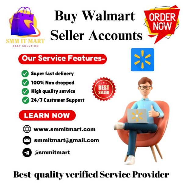 Buy Walmart Seller Accounts